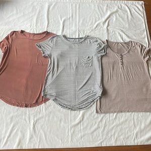 American Eagle. Soft and Sexy tshirts. Small and X-small.